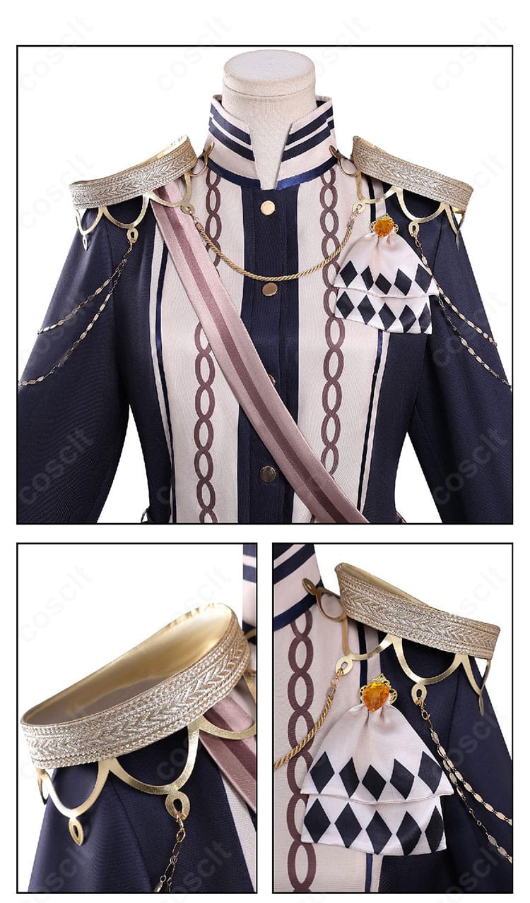 蓮見レイア コスプレ衣装 衣襟・肩装飾ディテール|高品質素材・造形のこだわり