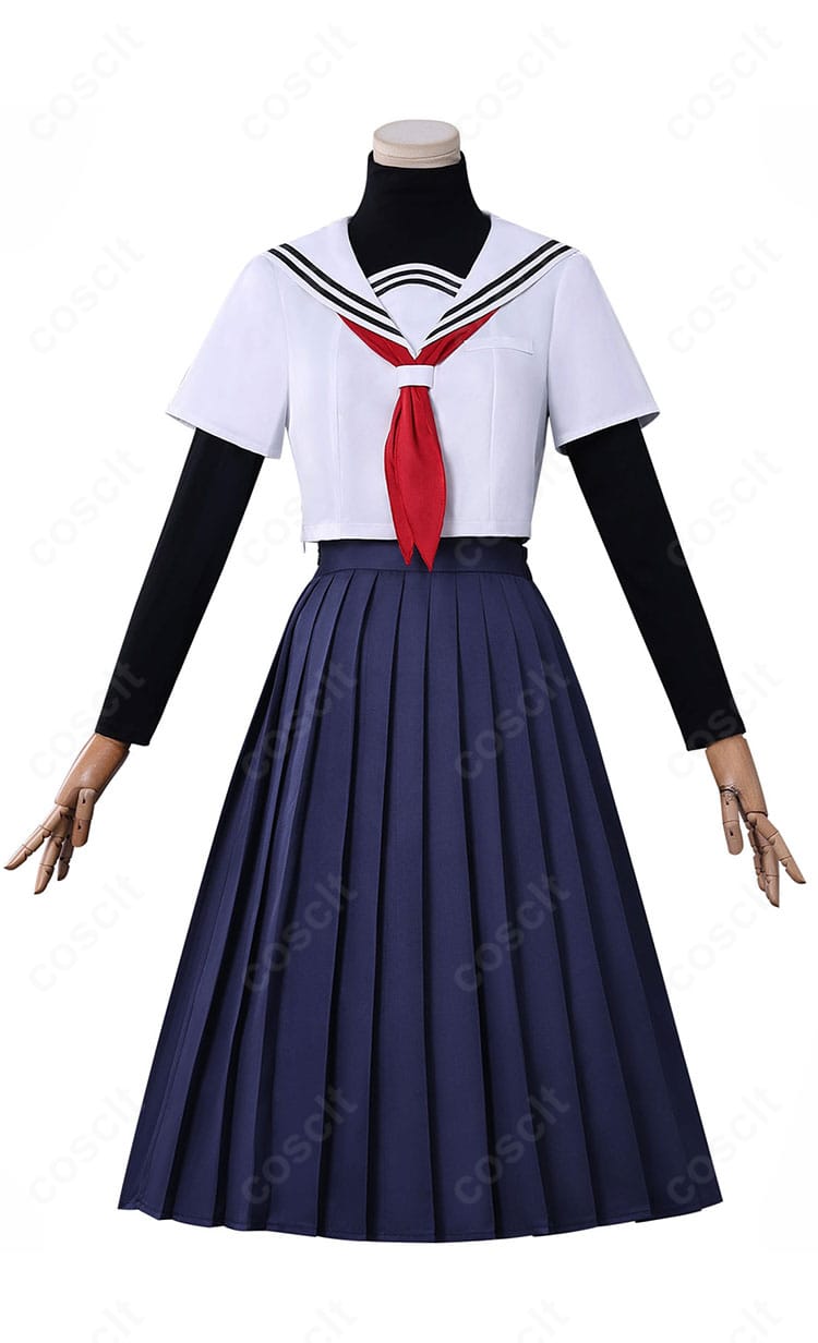 八百歳比名子 コスプレ衣装 正面デザイン|制服シルエット 高再現