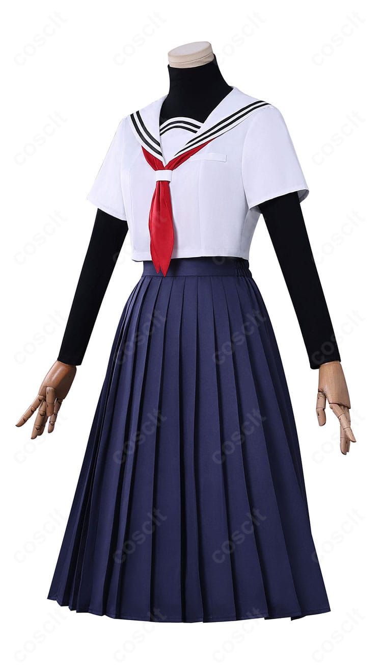 八百歳比名子 コスプレ衣装 側面ビュー|自然なライン 着用イメージ