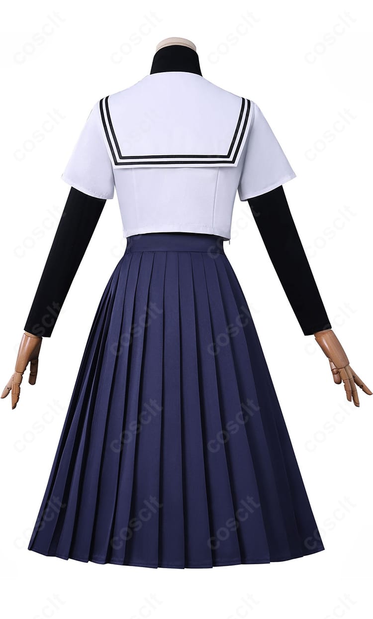 八百歳比名子 コスプレ衣装 背面デザイン|わたたべ 制服 再現度