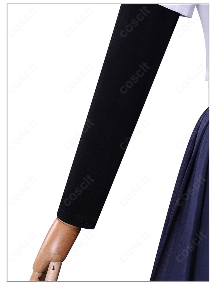 八百歳比名子 コスプレ衣装 黒袖 ディテール|自然な形状表現