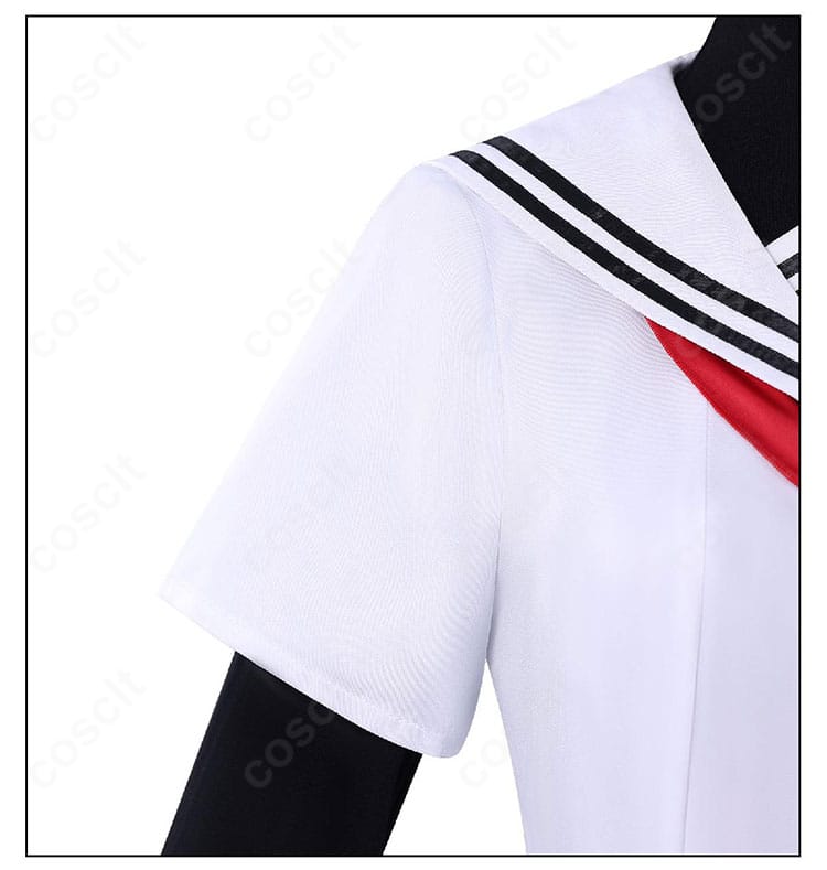 八百歳比名子 コスプレ衣装 肩飾りディテール|こだわり装飾