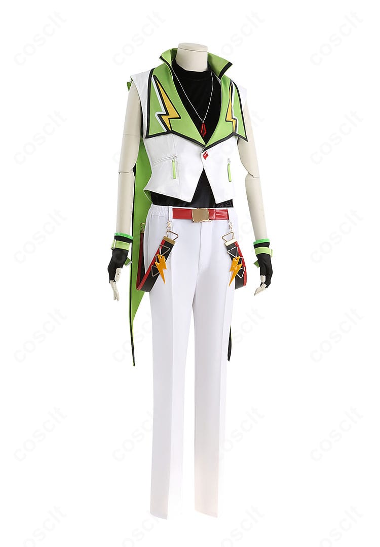 Switchユニット衣装の右側アングル。コートのラインと装飾位置などディテールをチェック