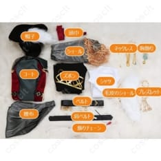 あんスタ UNDEAD Velvet Ship コスプレ衣装｜朔間零・羽風薫・晃牙・アドニス 豪華セット - 7枚目の画像（サムネイル）