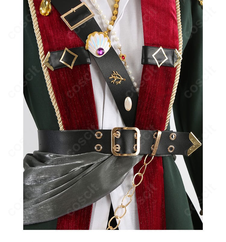 UNDEAD コスプレ衣装 Velvet Ship ベルト部分の細部画像
