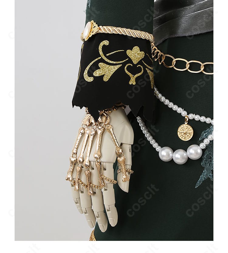 Velvet Ship衣装 ブレスレット・手元アクセサリー細部アップ