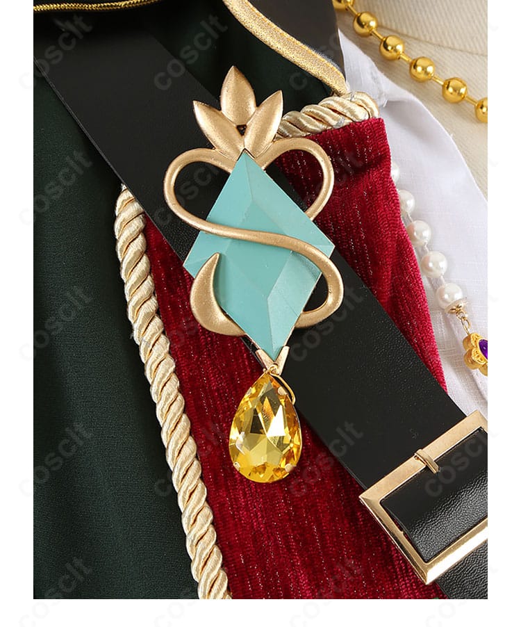 Velvet Ship衣装 胸飾りと細いストラップ装飾ディテール