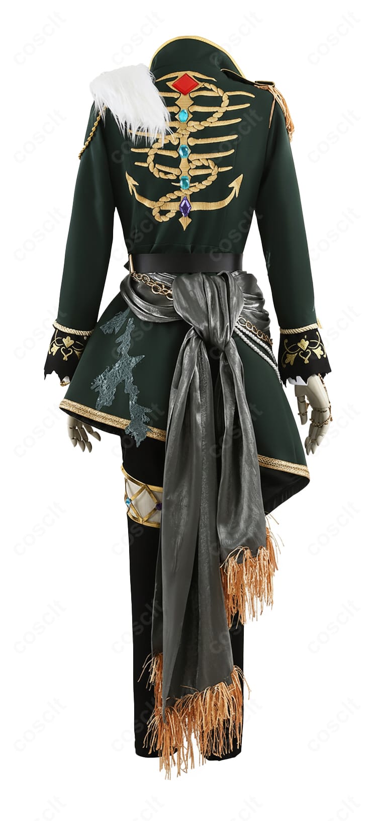 あんスタ UNDEAD Velvet Ship コスチューム 背面全体画像