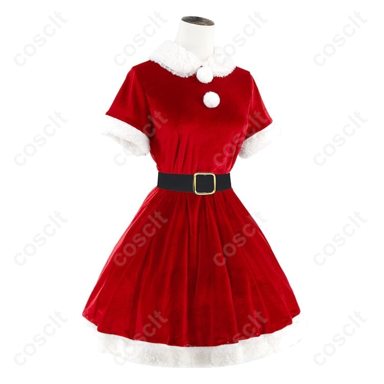 新世紀エヴァンゲリオン 綾波レイ クリスマス衣装 サンタ風コスプレ｜高品質・送料無料【COSCLT】 - 2枚目の画像