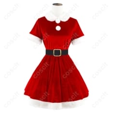 新世紀エヴァンゲリオン 綾波レイ クリスマス衣装 サンタ風コスプレ｜高品質・送料無料【COSCLT】 - 1枚目の画像（サムネイル）