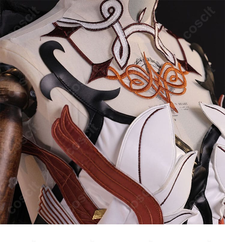 アスモダイ衣装 上衣側面の装飾細部|原神コスプレ