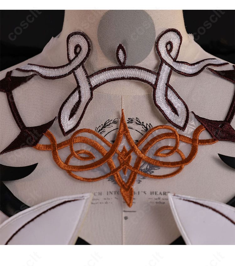 アスモダイ衣装 领口(ネックライン)装飾の細部|原神コスプレ衣装