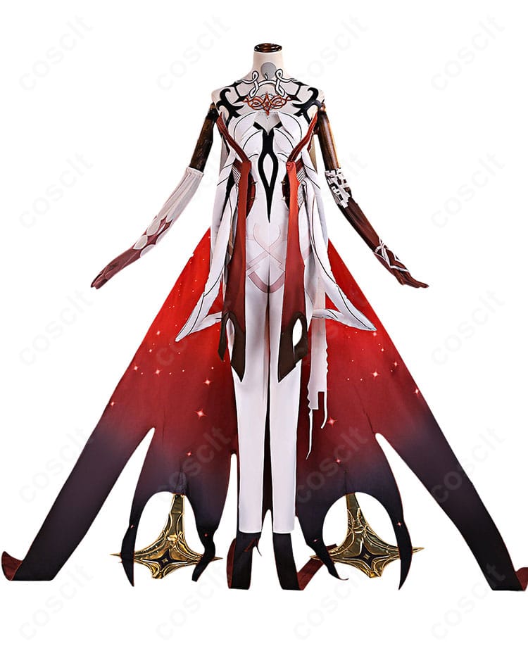 アスモダイ空の執政コスプレ衣装 正面デザイン|原神 cosplay