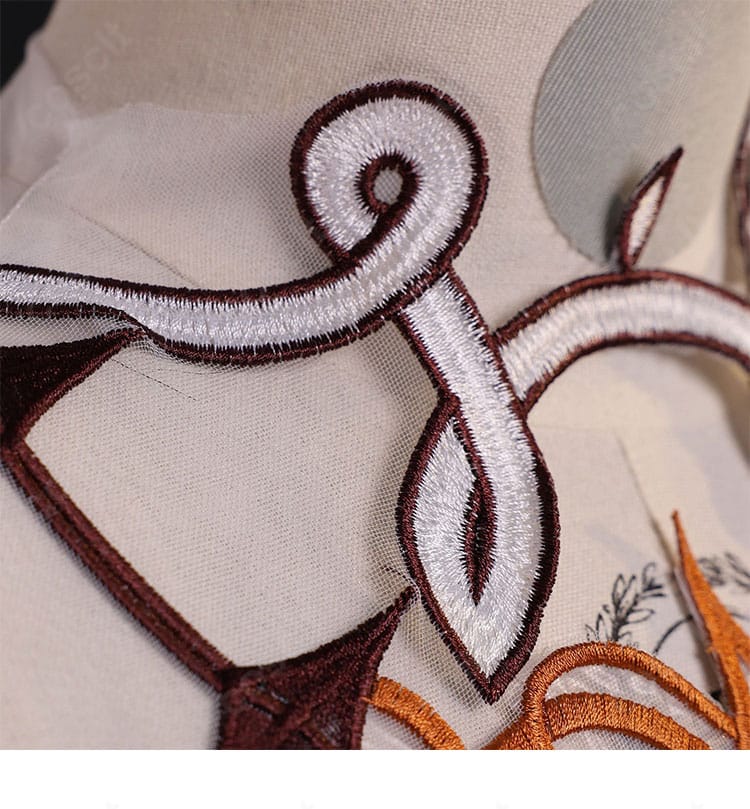 アスモダイ cosplay 衣领(カラー)装飾の細かなデザイン