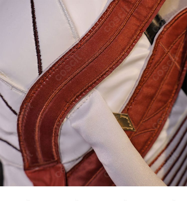 アスモダイ空の執政 衣襟(えり)装飾の細部アップ