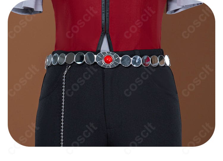 パンツ上部(腰まわり)装飾ディテール・荒地の翅デザイン