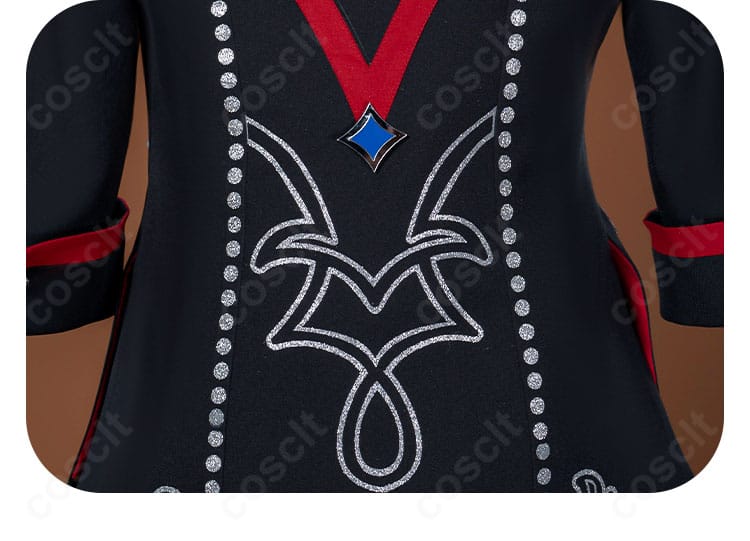 外套背面の装飾ディテール・あんスタ衣装 高再現度