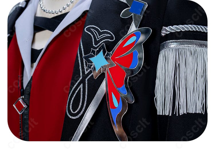 胸飾り細部アップ・日々樹渉・翠・ニキ 荒地の翅コスプレ