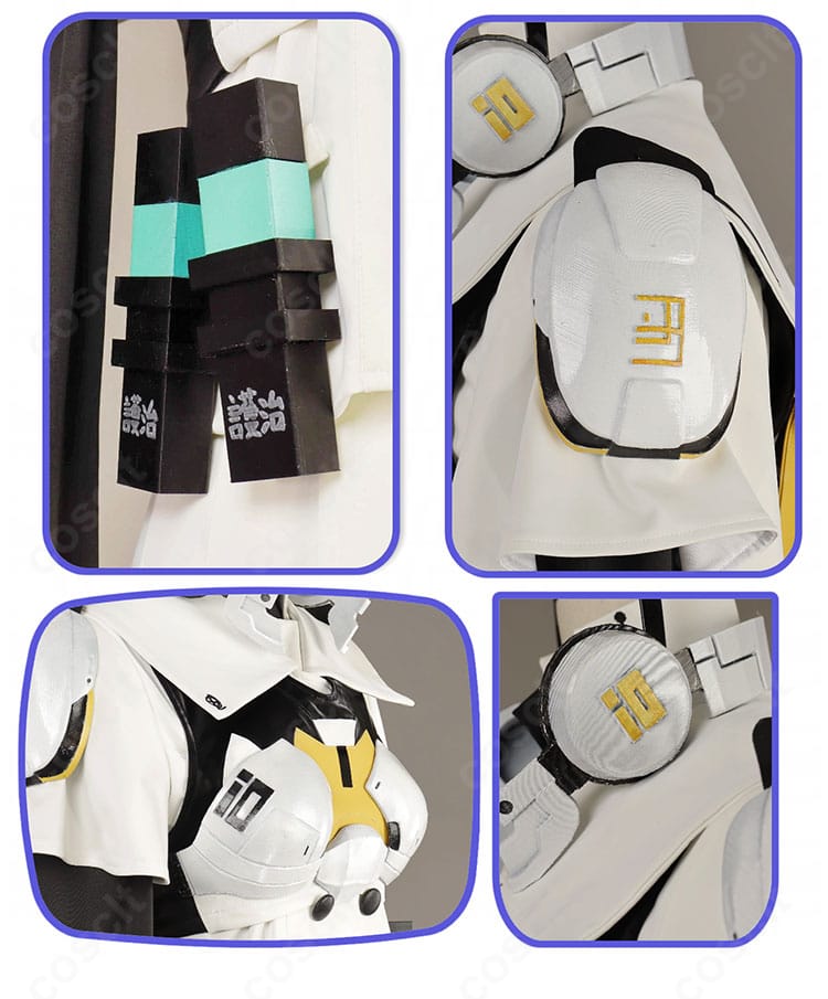 霧藤希 戦闘服コスプレ アーマー装飾・細部再現ディテール