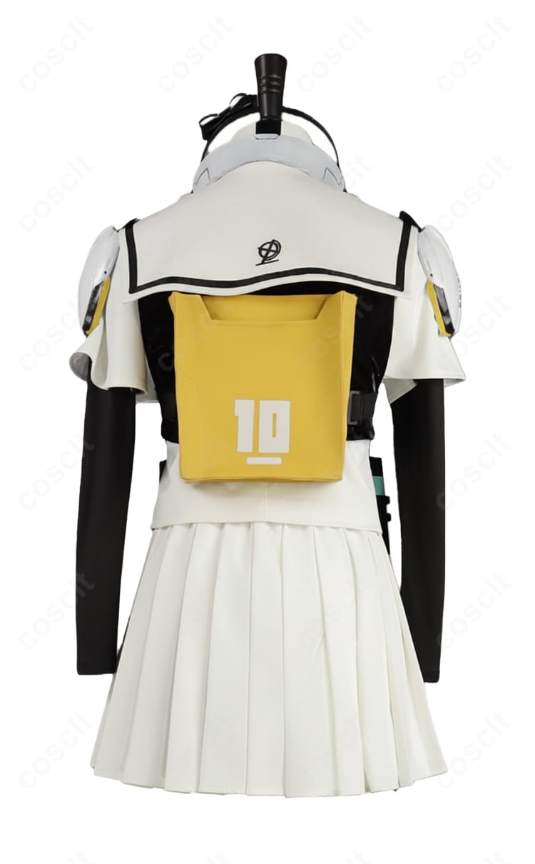 HUNDRED LINE コスプレ 霧藤希 戦闘服 背面デザイン・ディテール確認