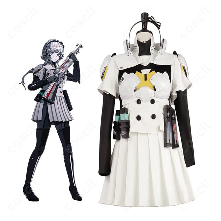 商品服装と霧藤希キャラクター比較・HUNDRED LINE 戦闘服コスプレ衣装