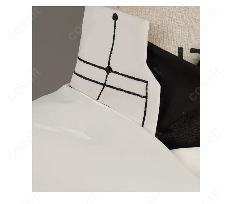 戦闘服コスプレ衣装 霧藤希 衣装の襟元装飾ディテール・高品質仕上げ