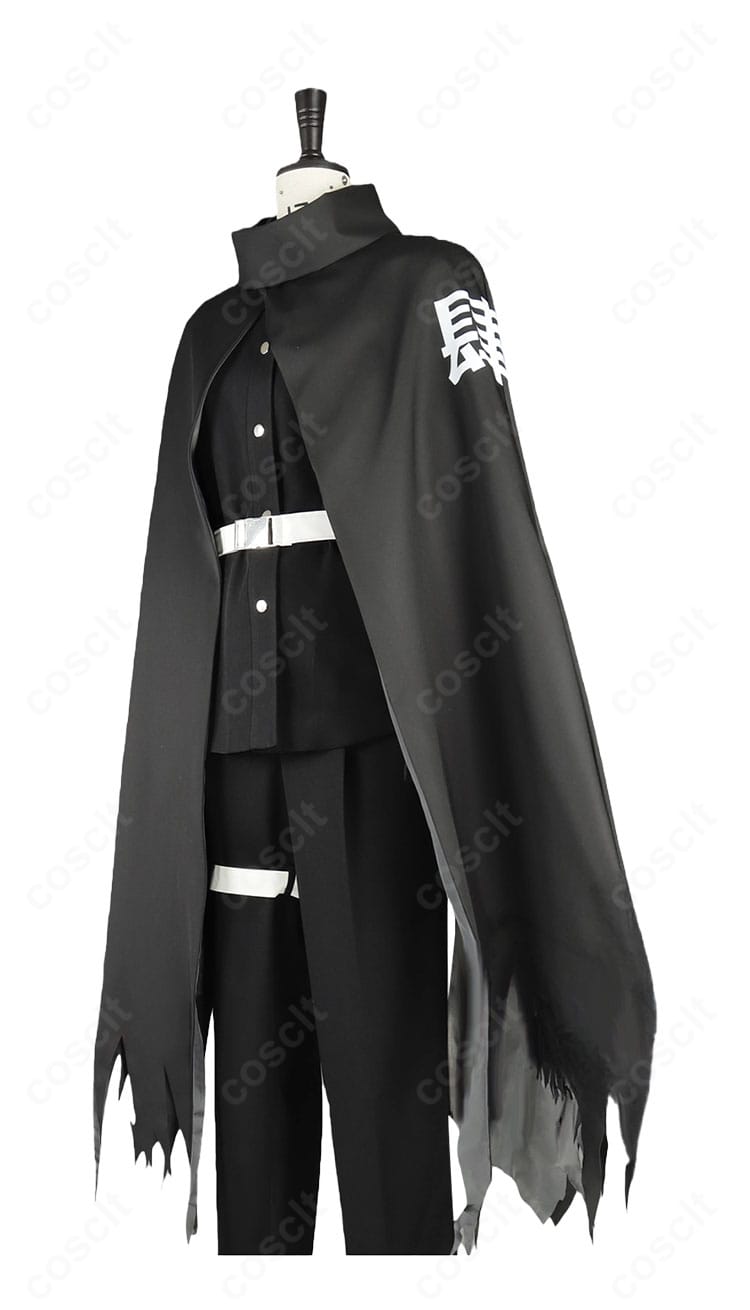 商品服装側面図|蒼月衛人 コスプレ衣装 サイドシルエット・イベントや撮影会におすすめ