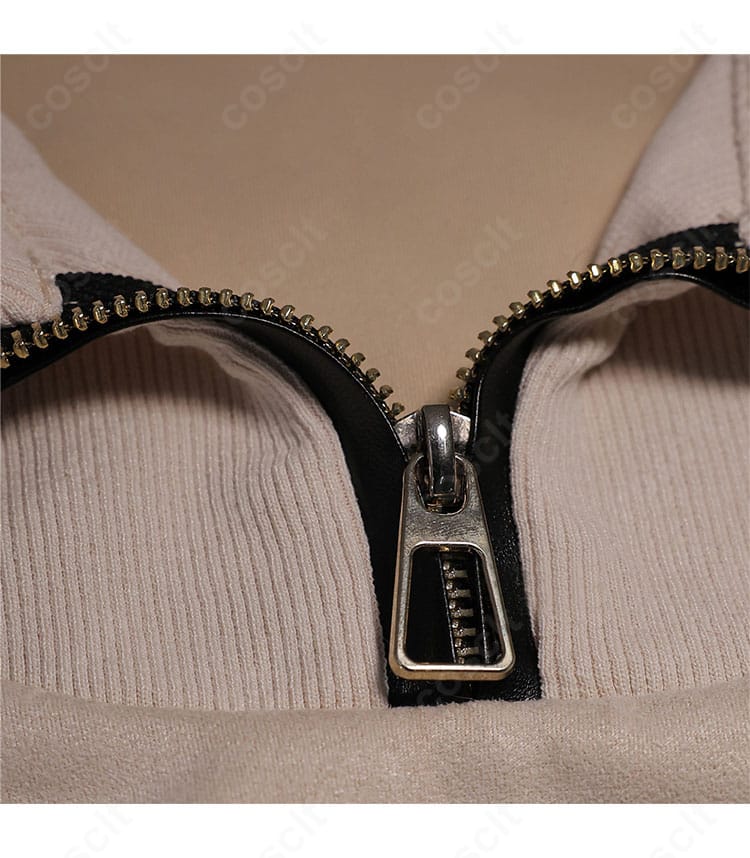 miCometベアブランド衣装 ジッパー装飾ディテール|精巧な仕上がり・細部まで再現