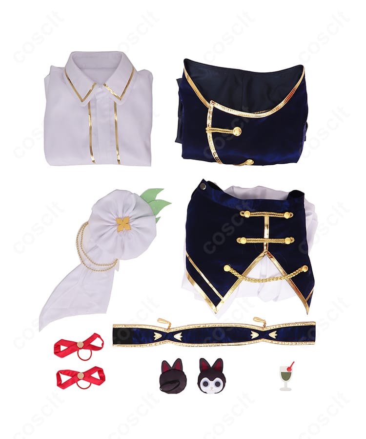 戌亥とこ コスプレ衣装セット内容一覧|コート・シャツ・スカート・飾り付き・COSCLT