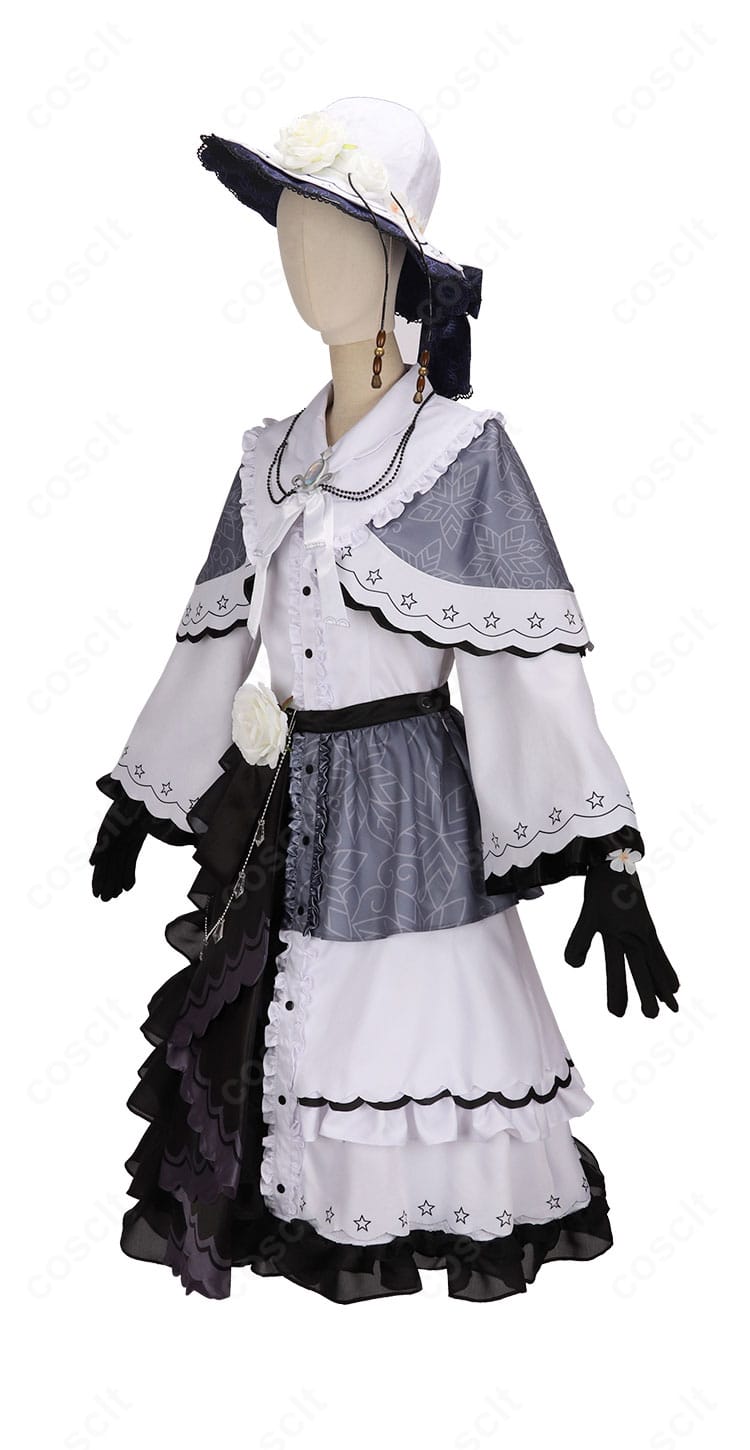 商品コスプレ衣装 左側面写真|まのさば 月代ユキ コスプレ・シルエット確認