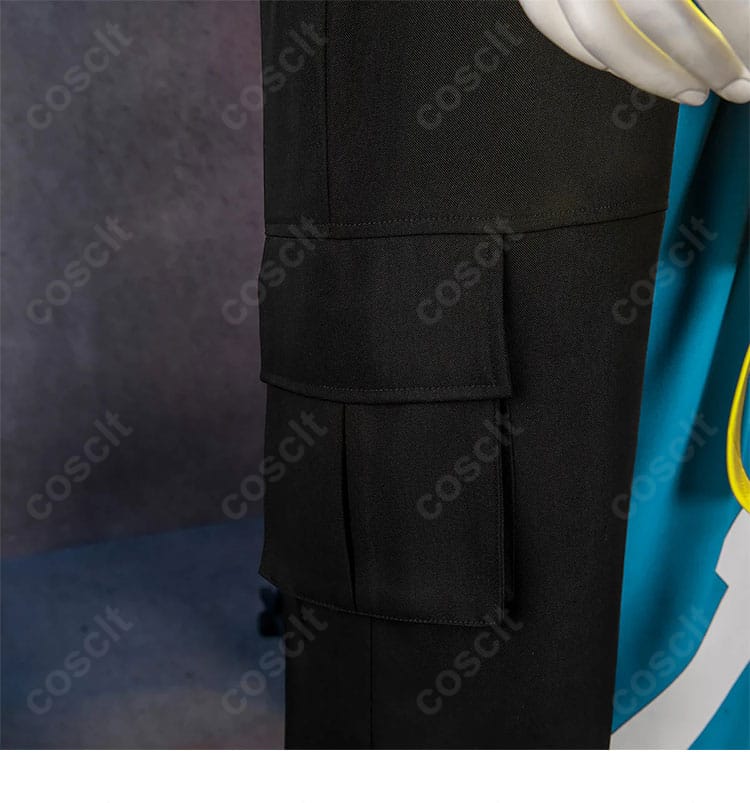 パンツのポケット装飾を写したカナリィ コスプレ衣装 ズボンディテール