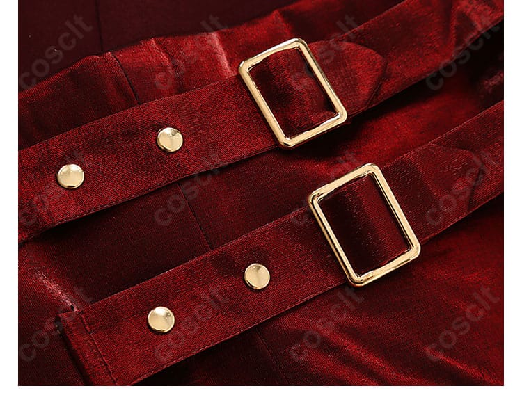 Valkyrie 衣装 コスプレ 腰封の細帯ディテール クローズアップ