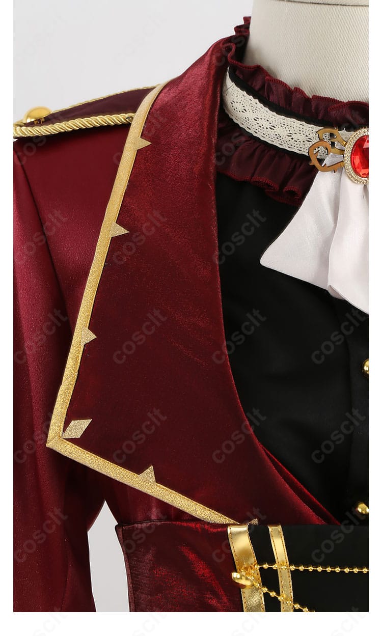 Valkyrie コスプレ衣装 衣領のデザイン装飾 近距離ディテール