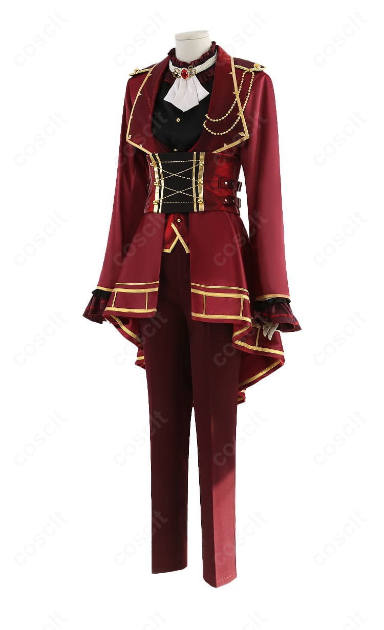 商品服装の左側から見た Valkyrie ユニット衣装 コスプレ サイドビュー