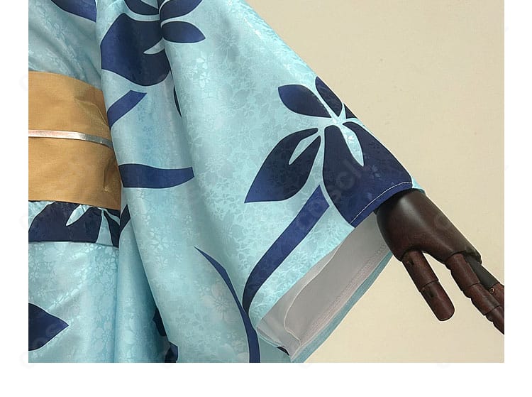 鬼滅の刃 恋雪 コスプレ衣装 袖口デザイン細部|柔らかい雰囲気の和風装飾