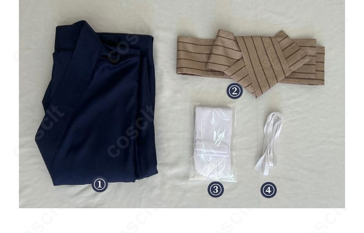 猗窩座 コスプレ衣装 背肩装飾ディテール|上弦の参らしい力強いデザイン