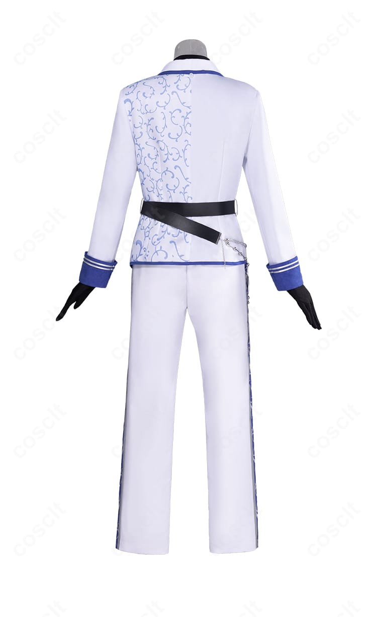 プロジェクトセカイ 東雲彰人 ノウブル・パラディン コスプレ衣装の背面装飾詳細