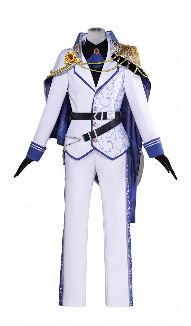 プロジェクトセカイ 東雲彰人 ノウブル・パラディン コスプレ衣装の正面図