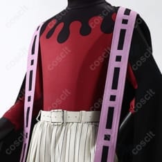 鬼滅の刃 童磨（Doma）コスプレ衣装｜刺繍入り教祖服・帽子セット【COSCLT】 - 4枚目の画像（サムネイル）