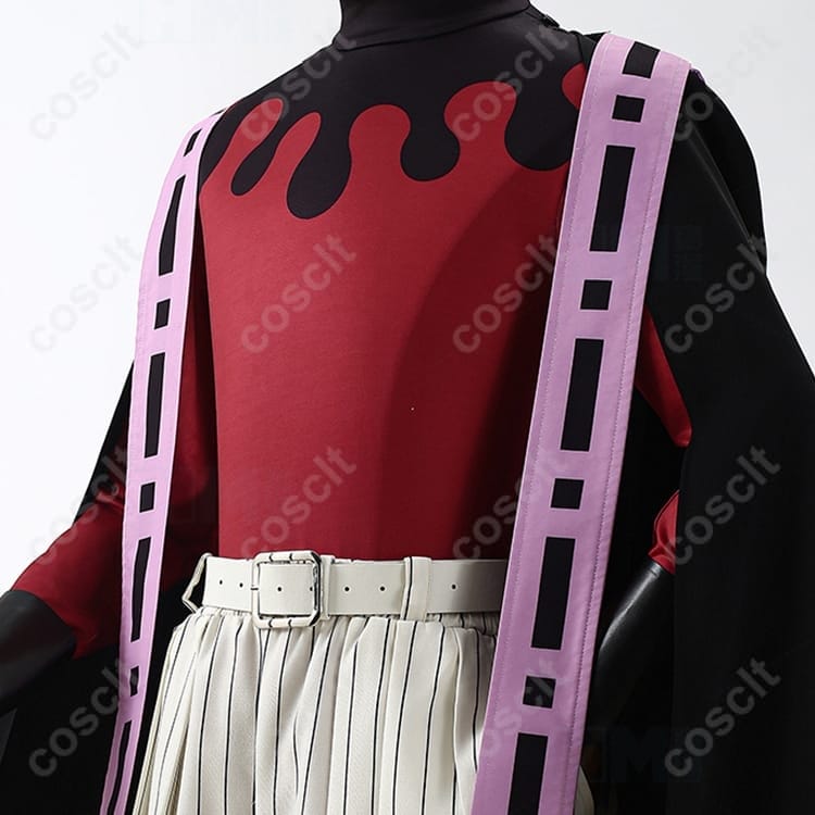 鬼滅の刃 童磨（Doma）コスプレ衣装｜刺繍入り教祖服・帽子セット【COSCLT】 - 4枚目の画像