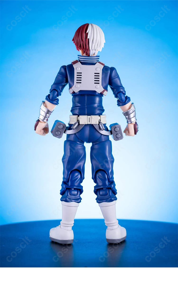 商品キャラ「轟焦凍」背面ディテール|Shoto Todoroki コスプレ衣装・細部まで高再現、購入前の参考にどうぞ
