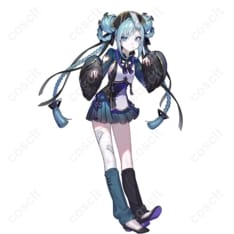 初音ミク【キョンシーVer.】コスプレ衣装｜妖しく可愛いダークキュートに変身 - 1枚目の画像（サムネイル）