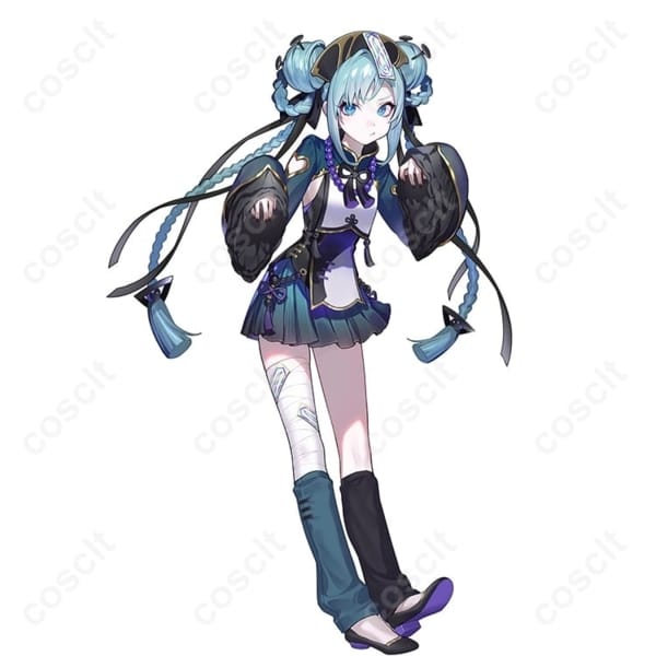 初音ミク【キョンシーVer.】コスプレ衣装｜妖しく可愛いダークキュートに変身