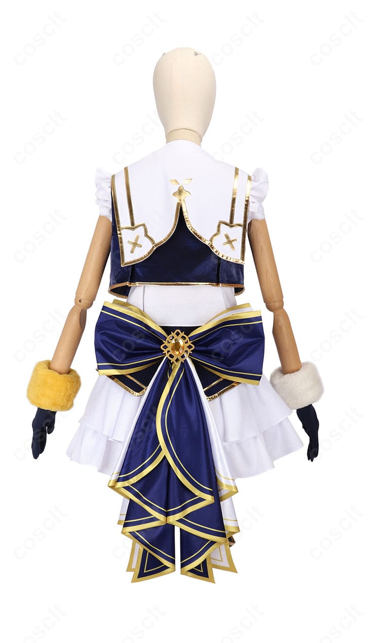 本間ひまわり 共通衣装 コスプレ 背面画像|にじさんじ 衣装ディテール・背中リボン装飾チェック