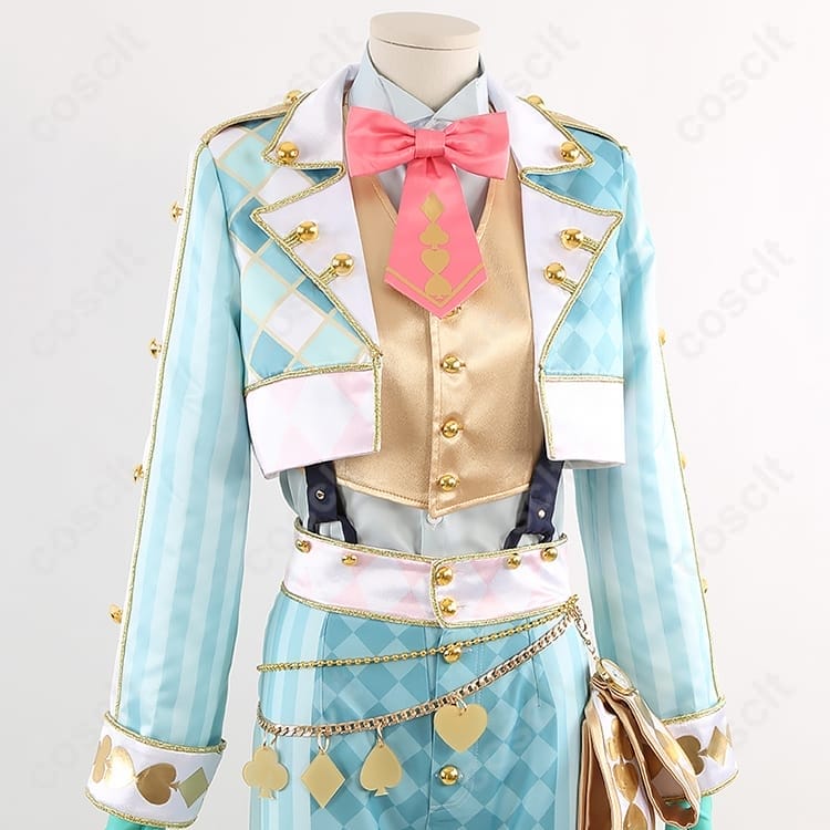 ツイステ フロイド・リーチ ラビット・ウェア（ホワイトラビット・フェス）コスプレ衣装｜ディズニー ツイステッドワンダーランド - 4枚目の画像