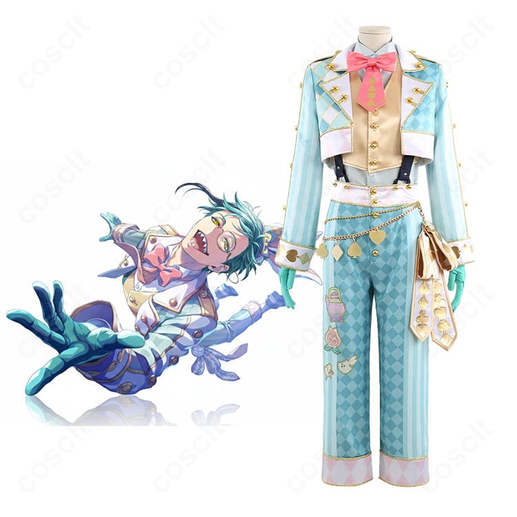 ツイステ フロイド・リーチ ラビット・ウェア コスプレ衣装 着用イメージ 全身ビュー