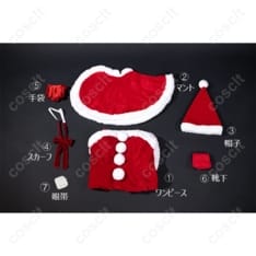 中二病でも恋がしたい！ 小鳥遊六花 クリスマス衣装コスプレ｜邪王心眼サンタ風コスチューム【COSCLT公式】 - 4枚目の画像（サムネイル）