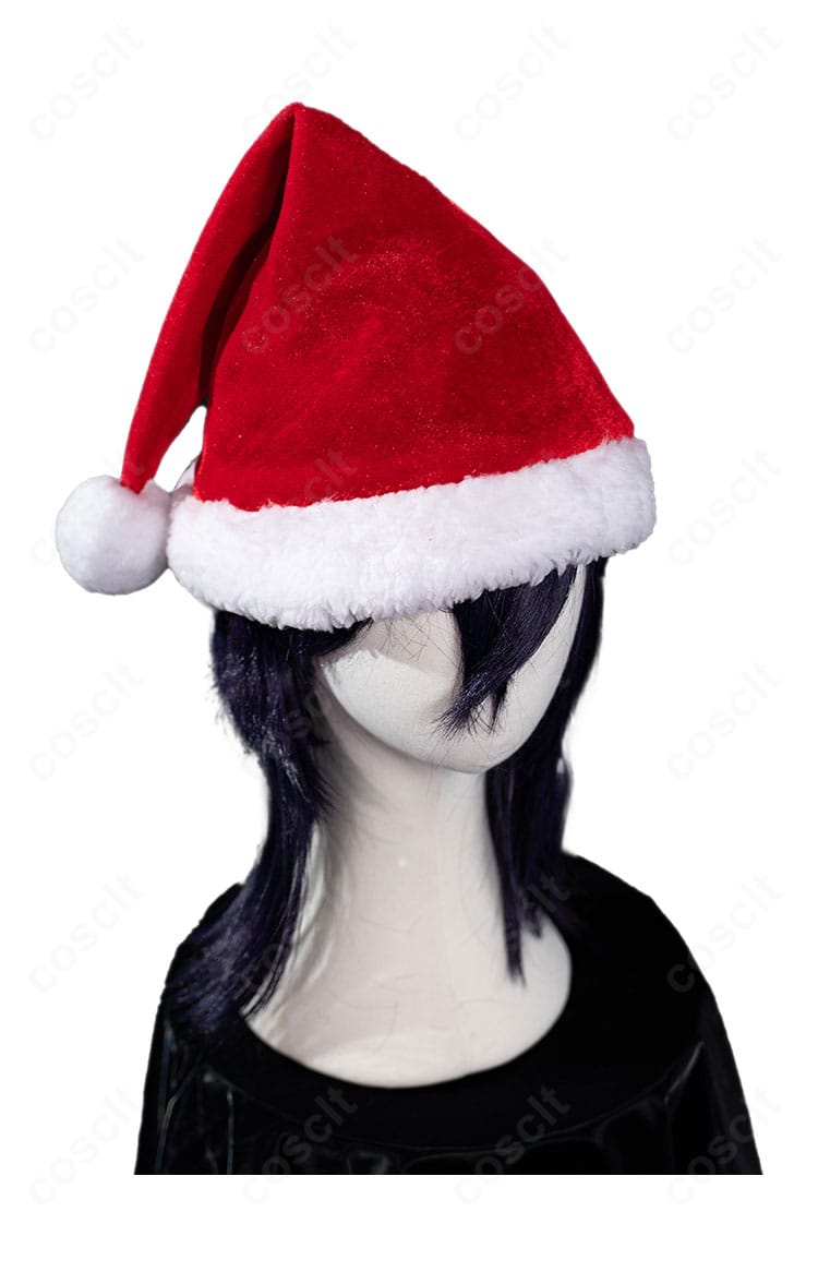 小鳥遊六花 クリスマス コスプレ衣装 帽子装飾細部|サンタ風デザインのこだわりポイント