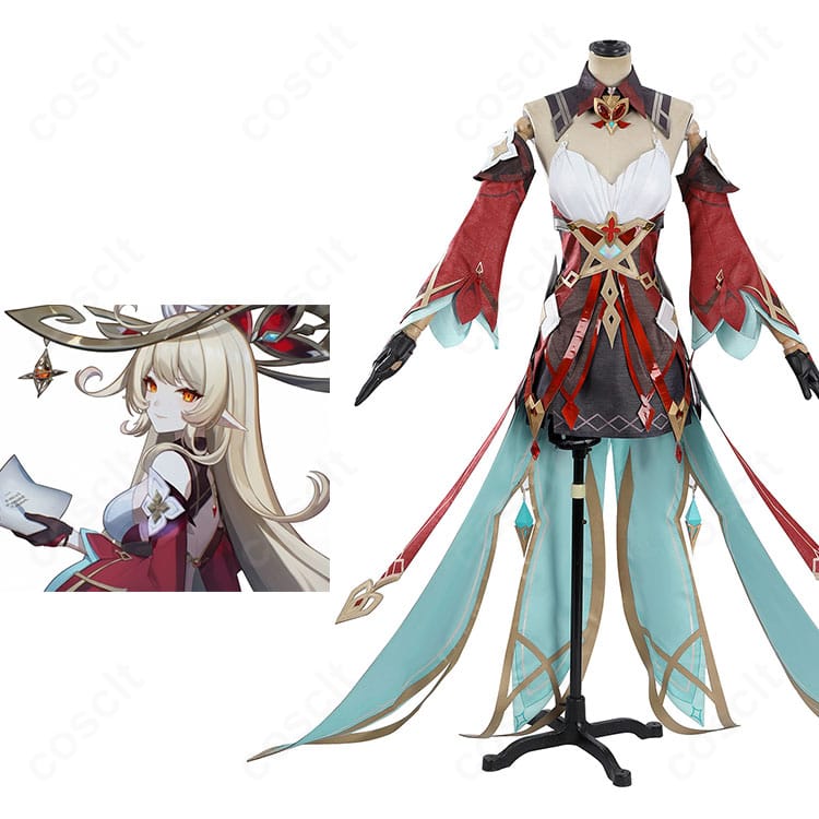 レムのクリスマス衣装全身画像|サンタ風メイドコスプレ衣装