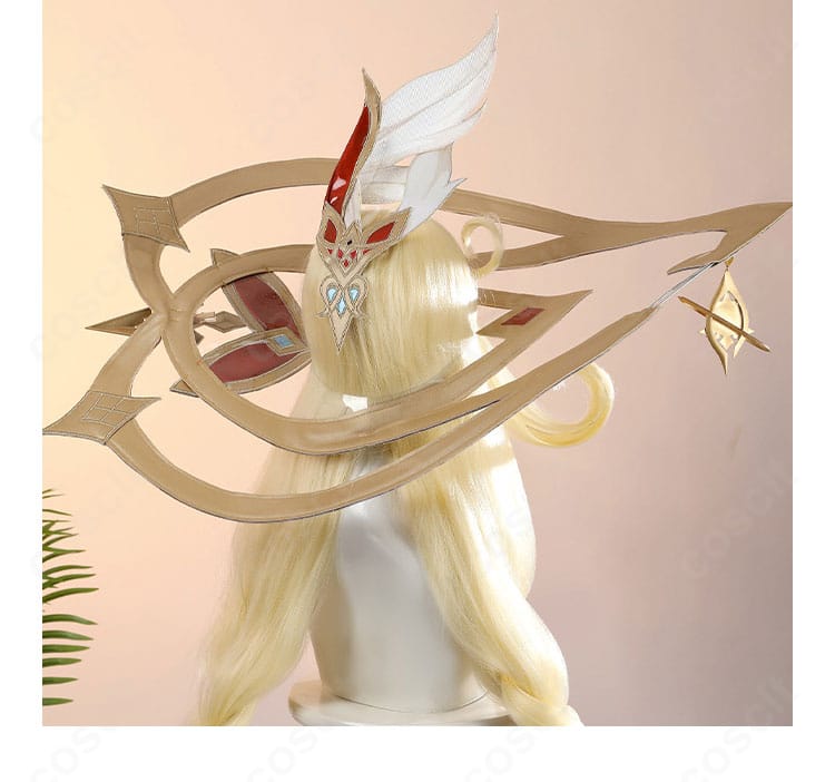 レム衣装のヘッドアクセサリー詳細|可愛いリボン付き